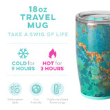 Turquoise Lover Travel Mug by Swig