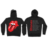 No Filter Tongue EU Tour Black Hoodie