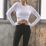 Criss Cross Hem Tee