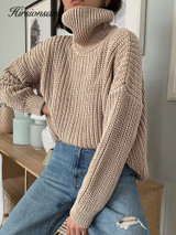Turtle Neck Oversized Sweater
