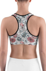 Floral Hispid Sports Bra