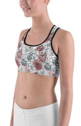 Floral Hispid Sports Bra