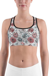 Floral Hispid Sports Bra