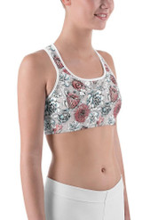 Floral Hispid Sports Bra