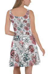Floral Hispid Skater Dress