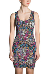 Bronze Sublimation Cut & Sew Dress