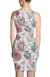 Floral Hispid Sublimation Cut & Sew Dress