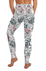 Floral Hispid Yoga Leggings