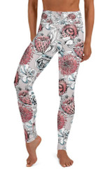 Floral Hispid Yoga Leggings