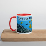 Turtle Mug with Color Inside