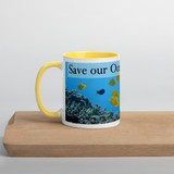 Turtle Mug with Color Inside