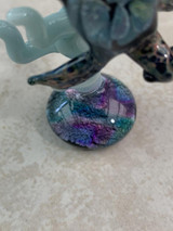 Sea Turtle Sea Coral Blown Glass Art Sculpture Turtle Diving in the Great Barrier Reef Office Gift Decor Sea Turtle Sea Coral Blown Glass Art Sculpture Turtle Diving in the Great Barrier Reef Office Gift Decor