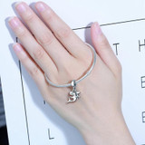 925 sterling silver shark bracelet