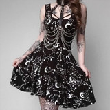 Gothic Star Moon dress