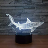 Shark  7 color changing LED lamp