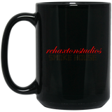 BM15OZ 15 oz. Black Mug