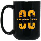 BM15OZ 15 oz. Black Mug