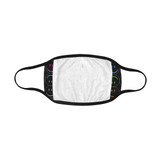 Smiley Face Rainbow Mouth Mask