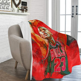 G.O.A.T 23 Jordan Ultra-Soft Micro Fleece Blanket 60"x80"