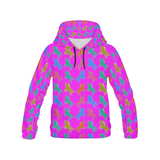 Pink Unicorn All Over Print Hoodie Pink Unicorn All Over Print Hoodie