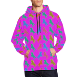 Pink Unicorn All Over Print Hoodie Pink Unicorn All Over Print Hoodie