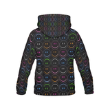 Smiling Faces All Over Print Hoodie for Men