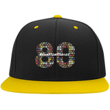 Graffiti Can Rehaxtonstudios Logo Sport-Tek Flat Bill High-Profile Snapback Hat