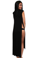 Women's Open Side Tunic Swimwear Cover-up Beach Dress