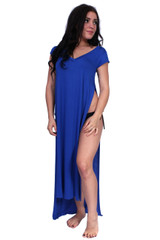Women's Open Side Tunic Swimwear Cover-up Beach Dress