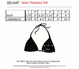 Women's Argentina Flag Bikini Swimwear 2-Piece Set Made in the USA