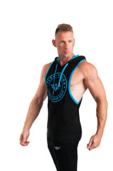 GET FIT NEVER QUIT STRINGER HOODIE