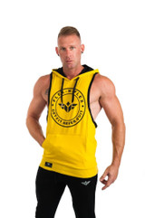 GET FIT NEVER QUIT STRINGER HOODIE