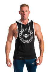 GET FIT NEVER QUIT STRINGER HOODIE