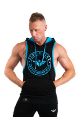 GET FIT NEVER QUIT STRINGER HOODIE