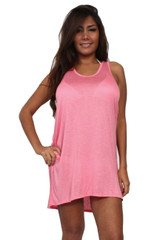 Women's Summer Tank Swimwear Cover-up Beach Dress