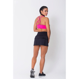 Black Ruffled Skort
