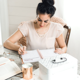 Caramel + Tobacco Soy Candle | Rose Gold Candle