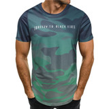 Fashion Personality Camouflage Men's Casual Slim Short-sleeved Shirt Top Blouse Fashion Personality Camouflage Men's Casual Slim Short-sleeved Shirt Top Blouse