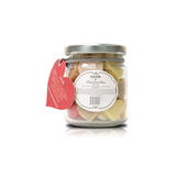 Heart Shape Tiny Handmade Soap - Assorted Scents and Colors in Glass Jar