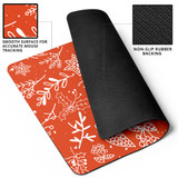Mouse Pad-Floral Chrismas