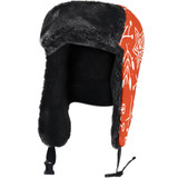 Trapper Hat- Christmas floral hand drawn