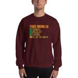 This Mom Is Terrific Specialist Loving Men's Long Sleeve Sweatshirt