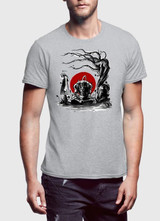 FMA Gray Half Sleeves T-Shirt