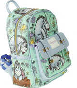 NEW Winnie The Pooh - Eeyore 11" Faux Leather Mini Backpack - A20764
