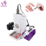 Electric Nail Drill Machine Portable 30000RPM Rechargeable Cordless Manicure Pedicure Set For Nail Equipment