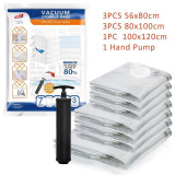 Vacuum Bag with Pump Clothe Storage Bag Luggage Travel Bags Space Saver Bag Save Wardrobe Space Airtight No Leak Vacuum Bag with Pump Clothe Storage Bag Luggage Travel Bags Space Saver Bag Save Wardrobe Space Airtight No Leak