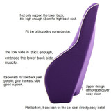 Car Neck Pillow Headrest Lumbar Back Support  Cushion for Driver Memory Foam  Car Pillows for Lower Back