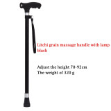 Walking Stick  Old Man Telescopic Canes T Handle Baston Elder Stable Crutch No Slip Pole Folding Hiking Elderly Walk