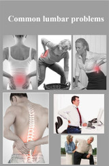 Lumbar Back Brace Belt Tourmaline Self-heating Magnetic Widen Waist Belt Steel Bone With 3pcs Pad
