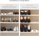 ShoeUP™ 10pcs  Space Saver & Organizer - 2x More Space - Adjustable for All Shoes